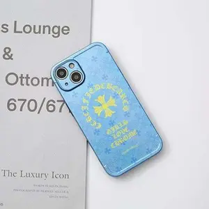 4 Choose-2024 Fashion Chrome Heart  Luxury Brand Phone Case , Cross Phone Case , Hypebeast Phone Case  For Iphone 11,12,13,14,25 Free Shipping