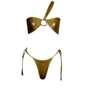 Gaia – Gold Ring Bikini Set