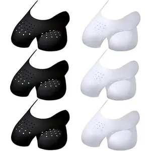 6 Pairs of Crease Protectors for Most Athletic Shoes - Men's 7-12, Women's 5-9.