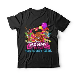 Mommy Gracie's Corner Birthday Dolls Funny Party Gift T-Shirt Breathable Casual Crewneck Graphic Tee Peak Design