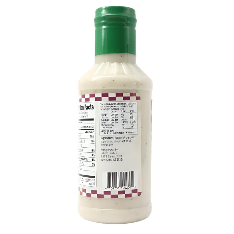 Sweet Onion Salad Dressing | 16 oz | Gluten Free | Baker's Candies