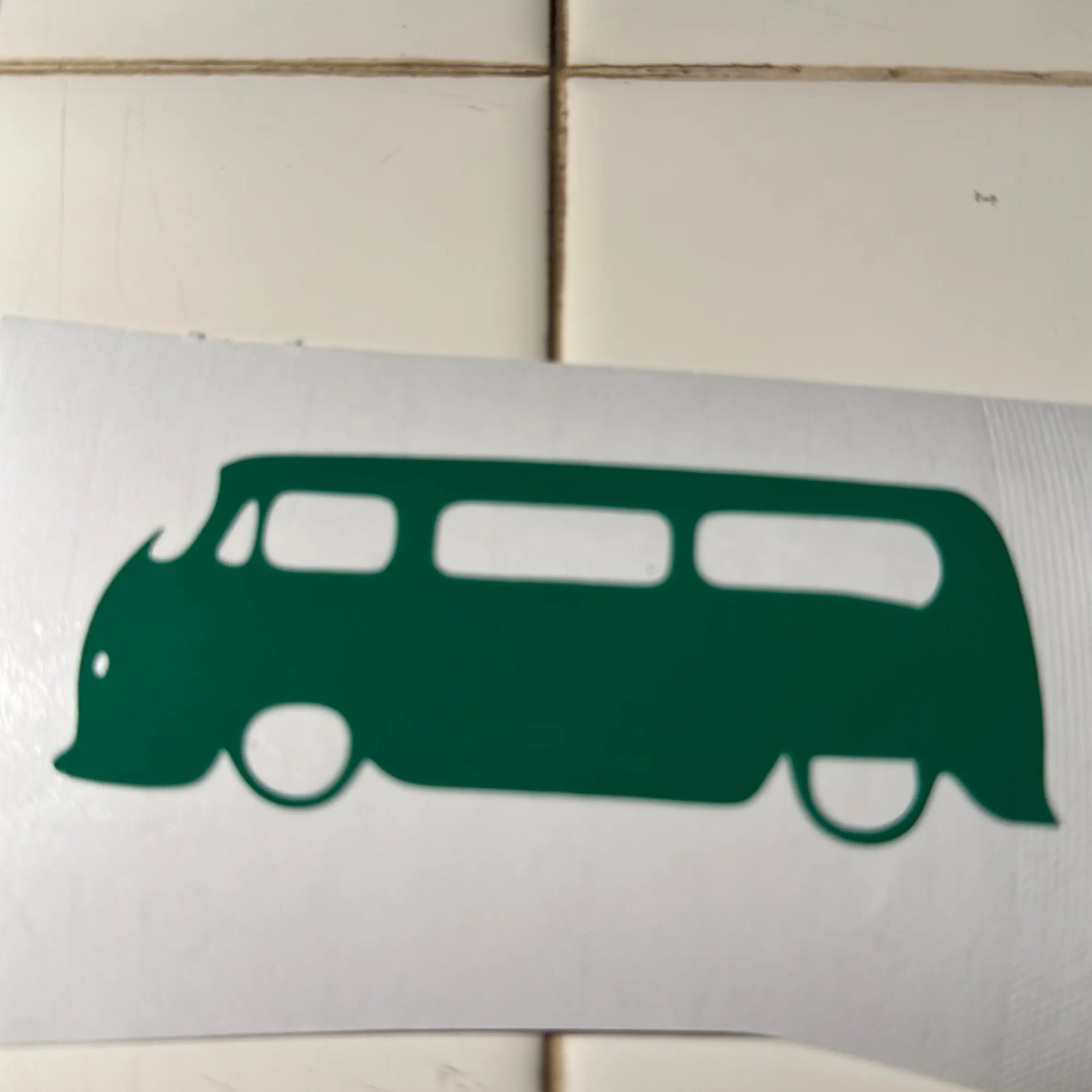 Vw bus sticker