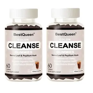 BestQueen  Colon Cleanse Supplement, 7 Days Flash Series, Supports Digestive Health & Nutrient Absorption, Detox & Cleanse, Promote Bowel Regularity Fitness Edible Probiotics