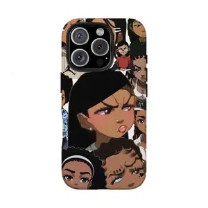 The Boondocks Riley’s Hip-Hop Inspired Phone Cases for iPhone Models 17 16,15,14,13,12,11, Plus, Pro And Max – A Groovy Present for Birthdays, Friends Who Adore Rap-Infused Charm