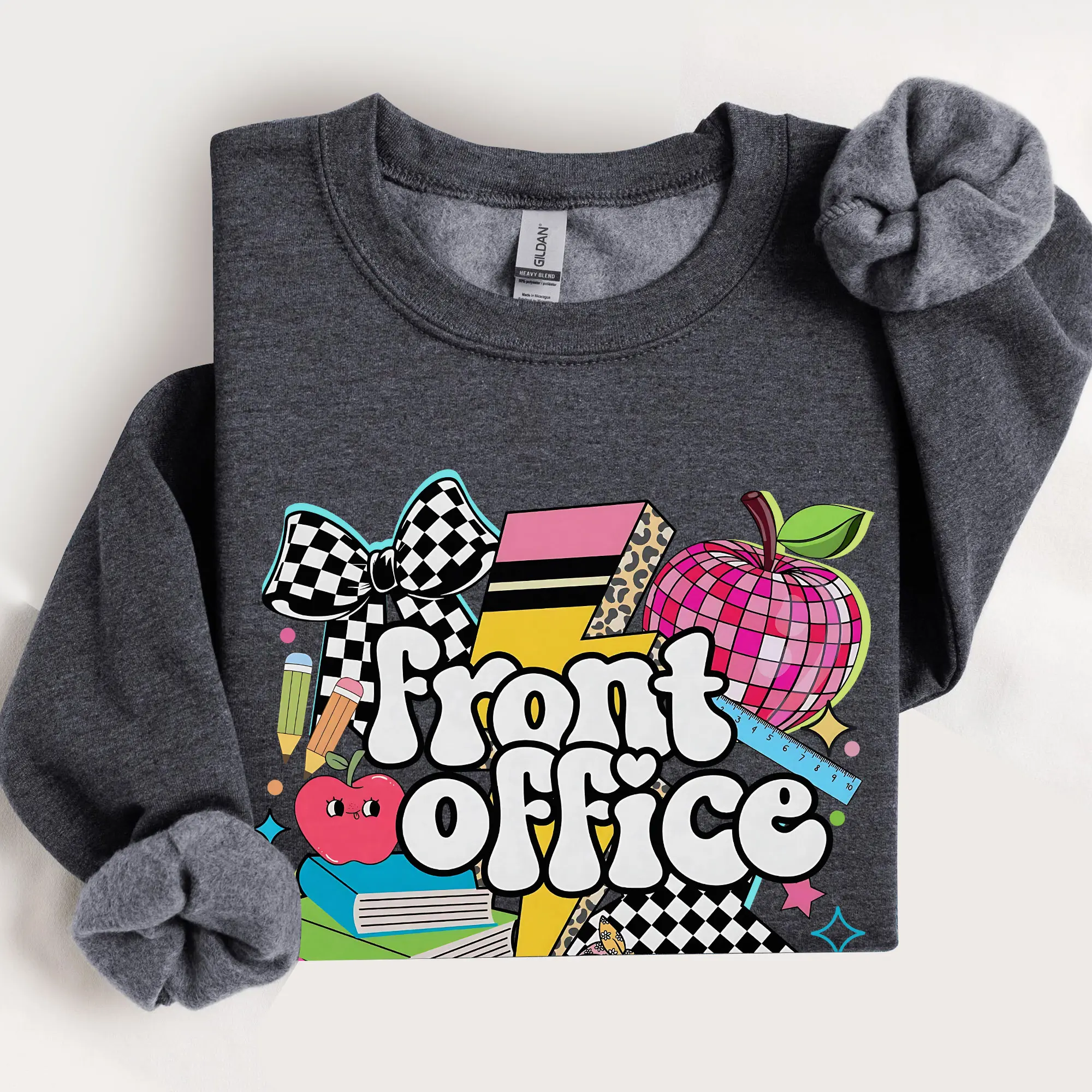 Front Office Shirt Personalized School Secretary Shirt Custom Name Admin Team Gift Back to School Administrative