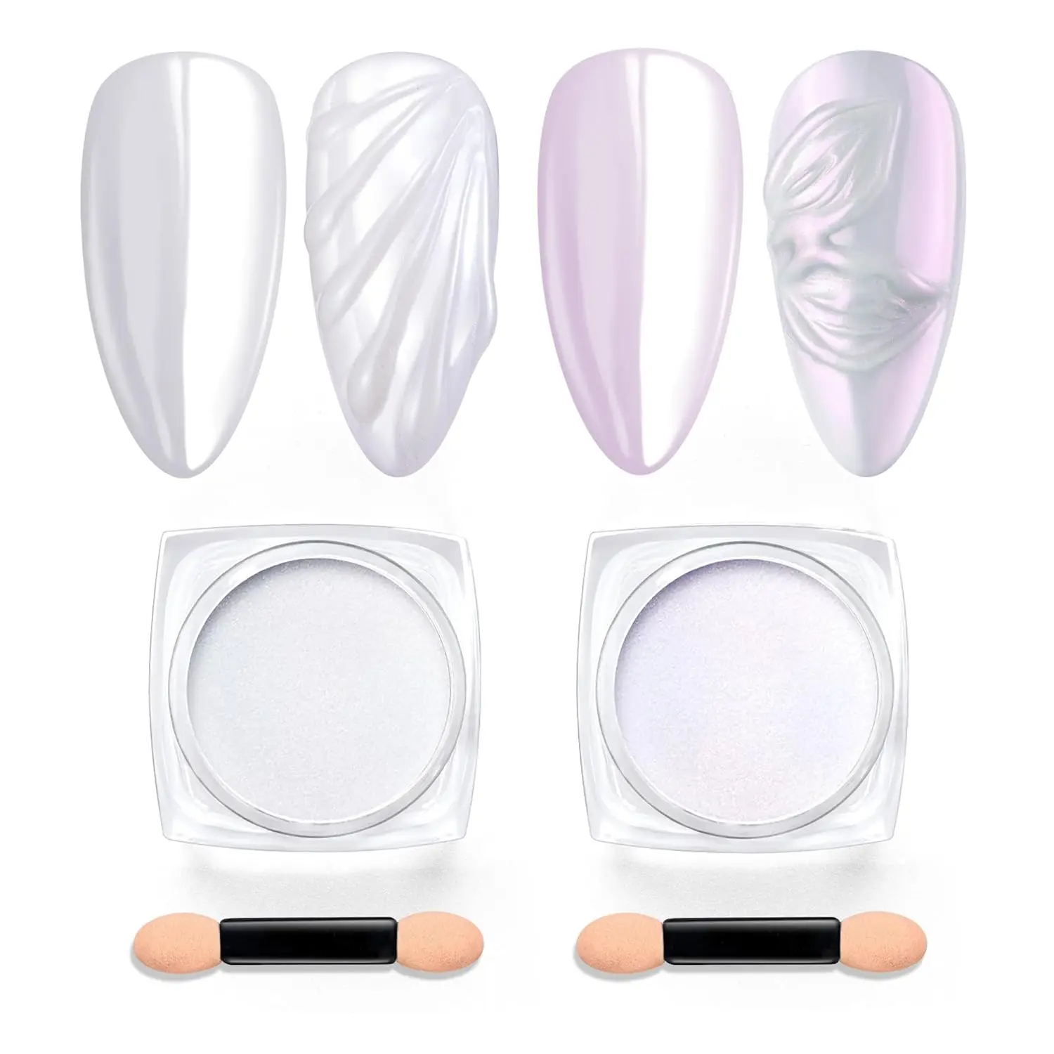 Beetles Chrome Nail Powder - Pearlscent Mirror Effect Metallic Holographic Aurora Iridescent Glitter Gold Silver Pearlescent Manicure Nail Art Decoration Glitter Gifts Beauty Products mothersdaygift Spring Nail Summer Nail Vacation Nail #SummerVibes Beetles Chrome Nail Powder - Pearlscent Mirror Effect Metallic Holographic Aurora Iridescent Glitter Gold Silver Pearlescent Manicure Nail Art Decoration Glitter Gifts Beauty Products mothersdaygift Spring Nail Summer Nail Vacation Nail #SummerVibes