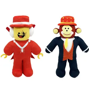 Game Steal A Brainrot Sammy Jandel plush Toy Stuffed Doll Soft Animal Anime Cartoon Hat Monkey For Fans Birthday Christmas Gifts
