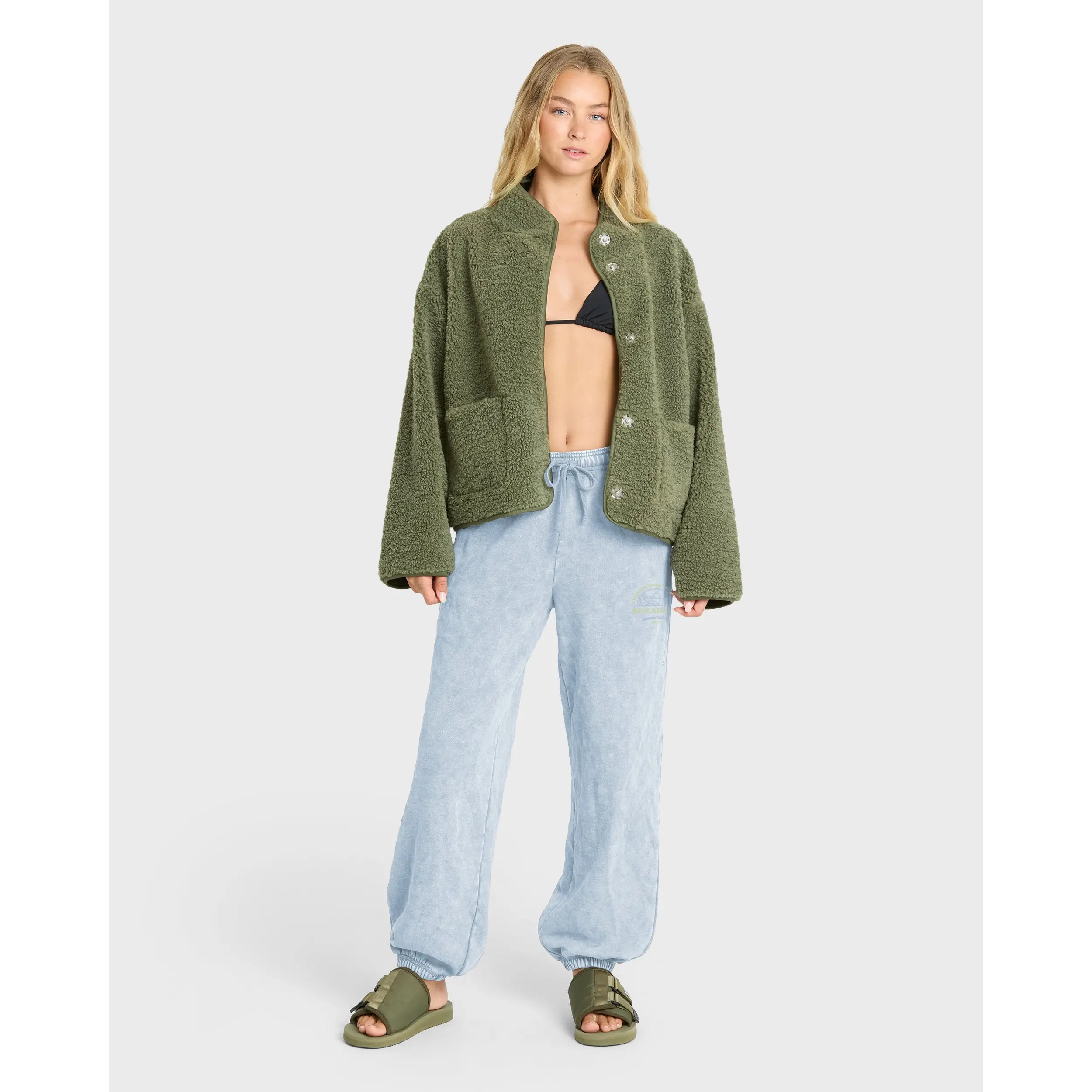 Field Day Fleece Joggers - Blue Smoke