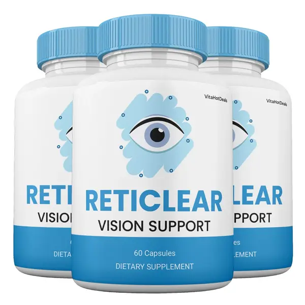 Reticlear Vision Capsules, for Vision, Clarity & Eye Health Support (3 Pack)