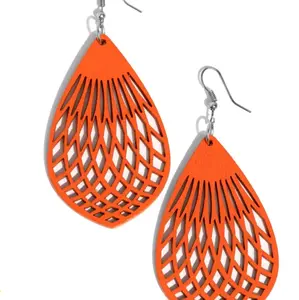 Caribbean Coral Earrings
