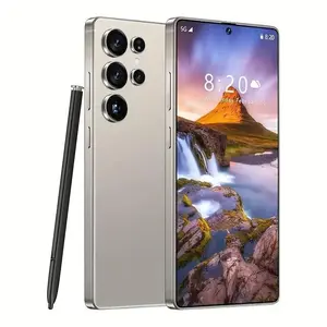 S25 Ultra Unlocked 5G Android 14 Smartphone.12GB+512GB,6.99" HD Display,68MP+108MPCam,7800mAh, Dual Card, Built-in Pen, FaceUnlock, , Case & Protector