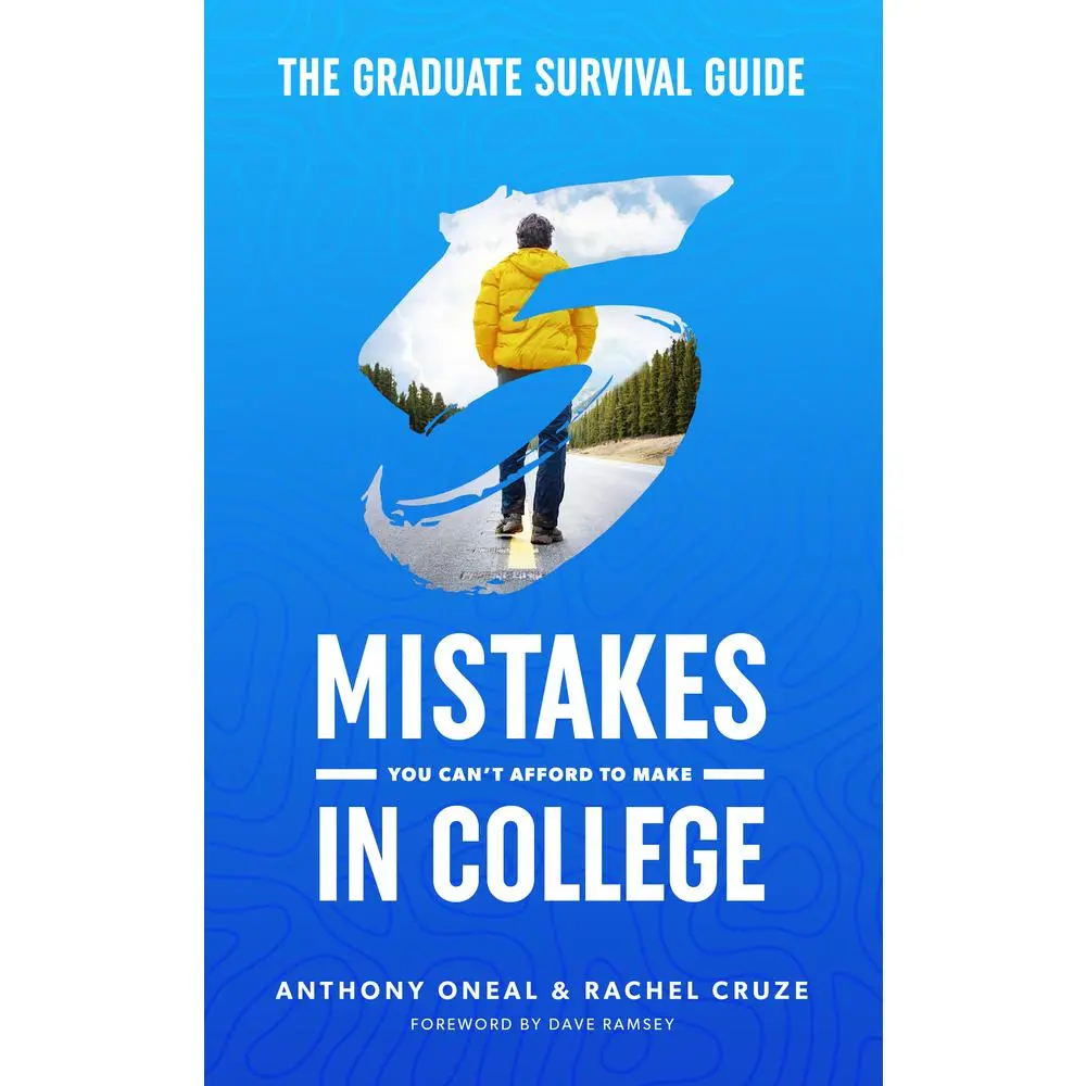 USED Book - The Graduate Survival Guide: 5 Mistakes You Can't Afford to Make in College by Oneal, Anthony (Hardcover) - english