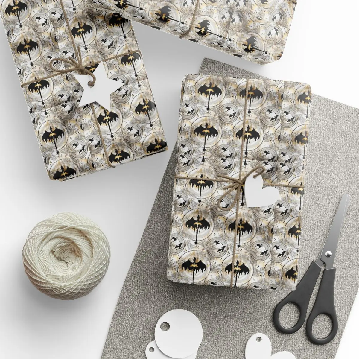 Fourth Wing Dragon Rider Wrapping Paper | Basgiath Gift Wrap | Rebecca Yarros Inspired BookTok Merch Holiday Paper for Fans Readers Book Lovers