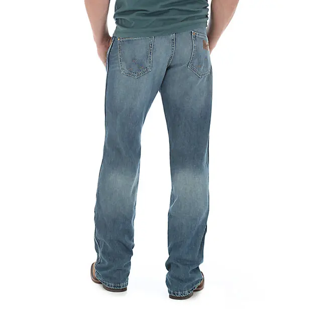 Wrangler Mens Retro Relaxed Fit Bootcut Jeans WRT20RT