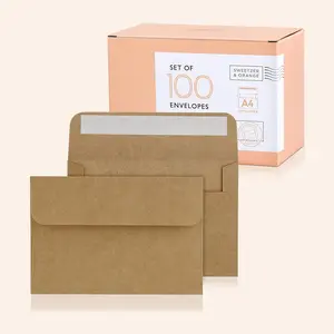 Kraft A4 Envelopes | Set of 100 Kraft A4 Envelopes | Set of 100