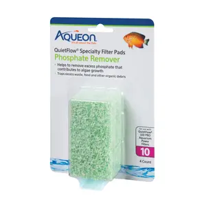 Aqueon Replacement Phosphate Remover Filter Pads 4 pack