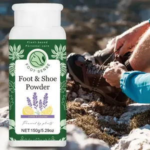 "Deodorant" Hibiscus Foot Sweat Absorption Powder Large Size, Maintains Dryness for Feet, Usable on Underarms And Body, Moisture-Wicking, Foot Powder, Foot Care Product