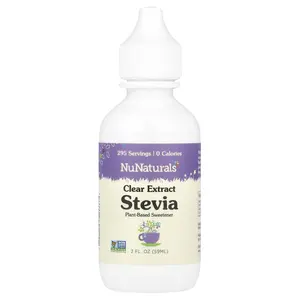 NuNaturals Clear Extract Stevia, 2 fl oz (59 ml)