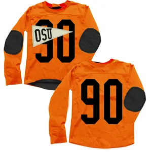 Oklahoma State Cowboys Youth Pennant LS Jersey