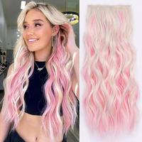 20inch Light Pink mix Blonde