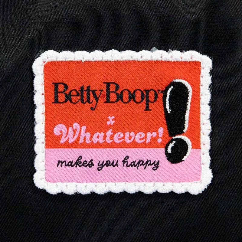 Whatever Makes You Happy Betty Boop Padded Nylon Head Tote Bag