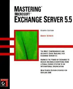 USED-Mastering Microsoft Exchange Server 5.5 by Barry Gerber (Paperback)