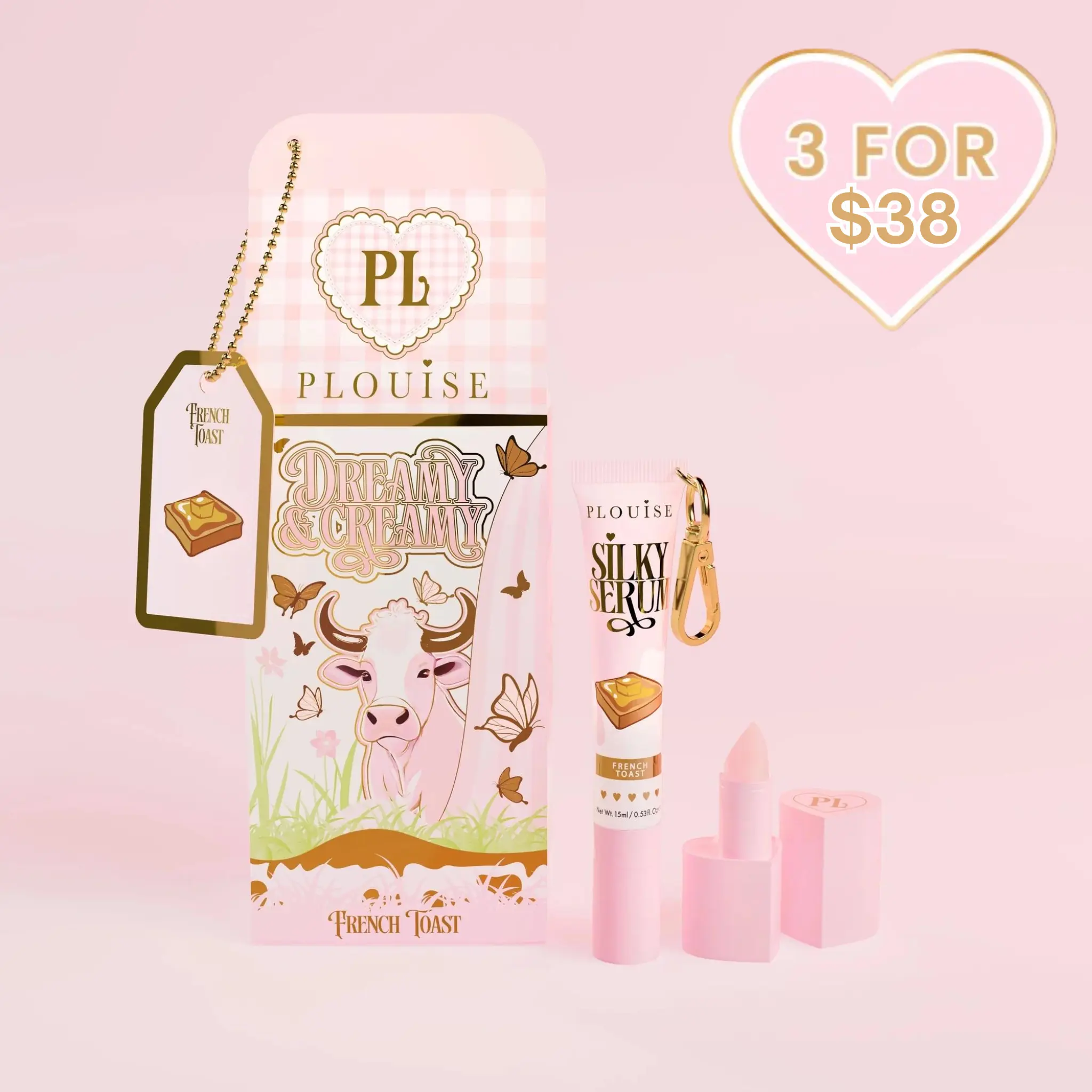 P.Louise Dreamy And Creamy Lip Balm & Lip Serum Duo P.Louise Dreamy And Creamy Lip Balm & Lip Serum Duo