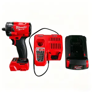 Milwaukee 18V Brushless  Impact Wrench, 300N.m High Torque Cordless Electric Wrench, Compact Lightweight Design For Automotive Repair, Household Maintenance And Mechanical Workshop Projects