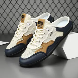 Breathable men's summer casual sports sandals, non slip soles, beach walking shoes, fashionable casual outdoor slippers, vacation travel