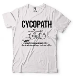 Bike T-shirt Funny Cycling Shirt Bicycle Riding T-shirt Funny T Shirt Bike Shirt