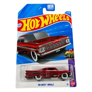 Hot Wheels ‘59 Chevy Impala Red Mainline 44/250