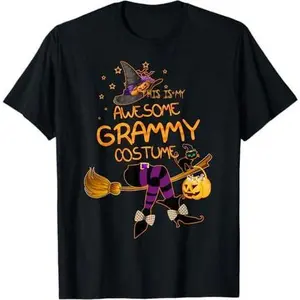 Grandma Costume Shirt - This Is My Awesome Grammy Costume T-Shirt