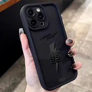 High Bamboo Creative Lightning 95 Pattern Phone Case, Fits iPhone 17/17 Pro/17 Pro Max/16/16 Pro/16 Pro Max/11-15 Series