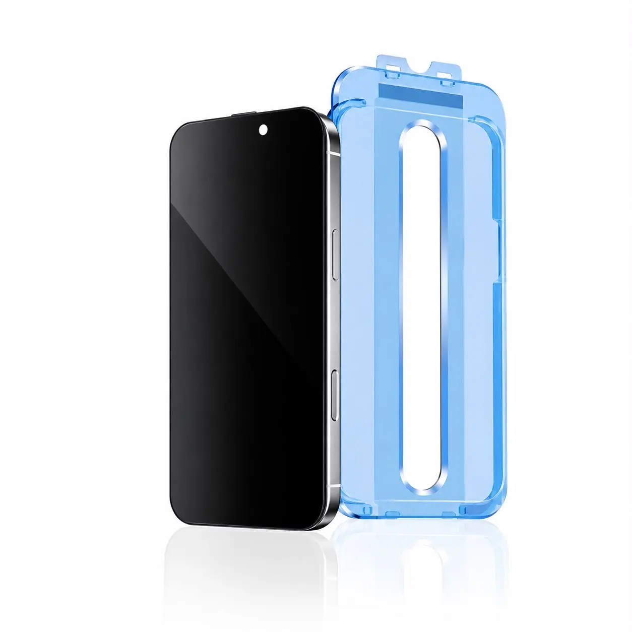 2 PCS 360° Anti Spy Privacy Screen Protector with Easy Installation Kit for iPhone 15 / 16 Plus / 16 Pro Max / 17 Pro / 17 Pro Max