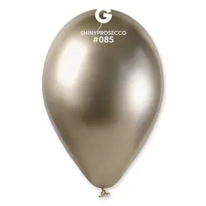 Gemar Shiny Prosecco GB120-085 13" Balloons - Pack of 25, Color #085 Shiny Prosecco Finish