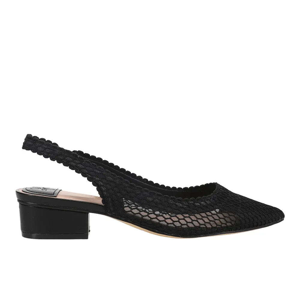 Chinese Laundry Womens Mango Slingback Pumps Dress Casual Casual Low Heel 1-2" - Black