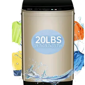 Portable Washing Machine, Compact Mini Washer for Small Spaces, Lightweight Laundry Appliance for Apartments Dorms RVs