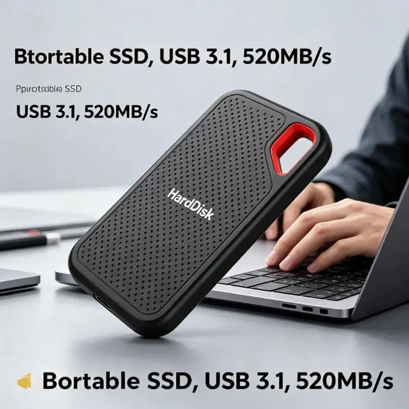 External Hard Drive 2TB High Speed Hard Disk USB-C Original Storage ...