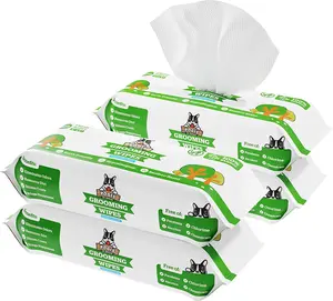 Pogi’S Dog Grooming Wipes – Hypoallergenic Pet Wipes for Paws, Body & Butt – Cleaning & Hydrating, Fragrance Free, 400-Count Pogi's Pet Supplies