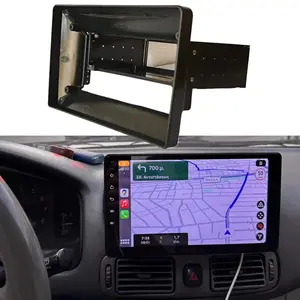 1 Din 9 10 inch Universal Car Stereo Radio fascia Touch Screen Autoradio Car MP5 Player Frame Plate Adapter Navigation Panel Media Player
