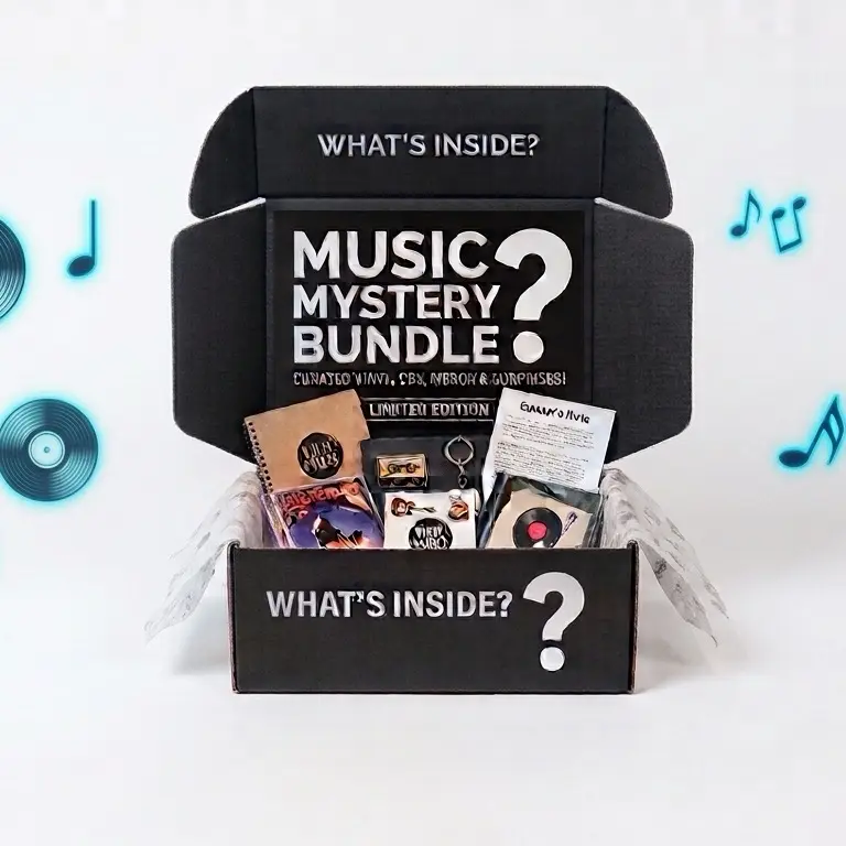 Music Mystery Bundle - Gift Set with Accessories, Free Gift and Free Boxing Video