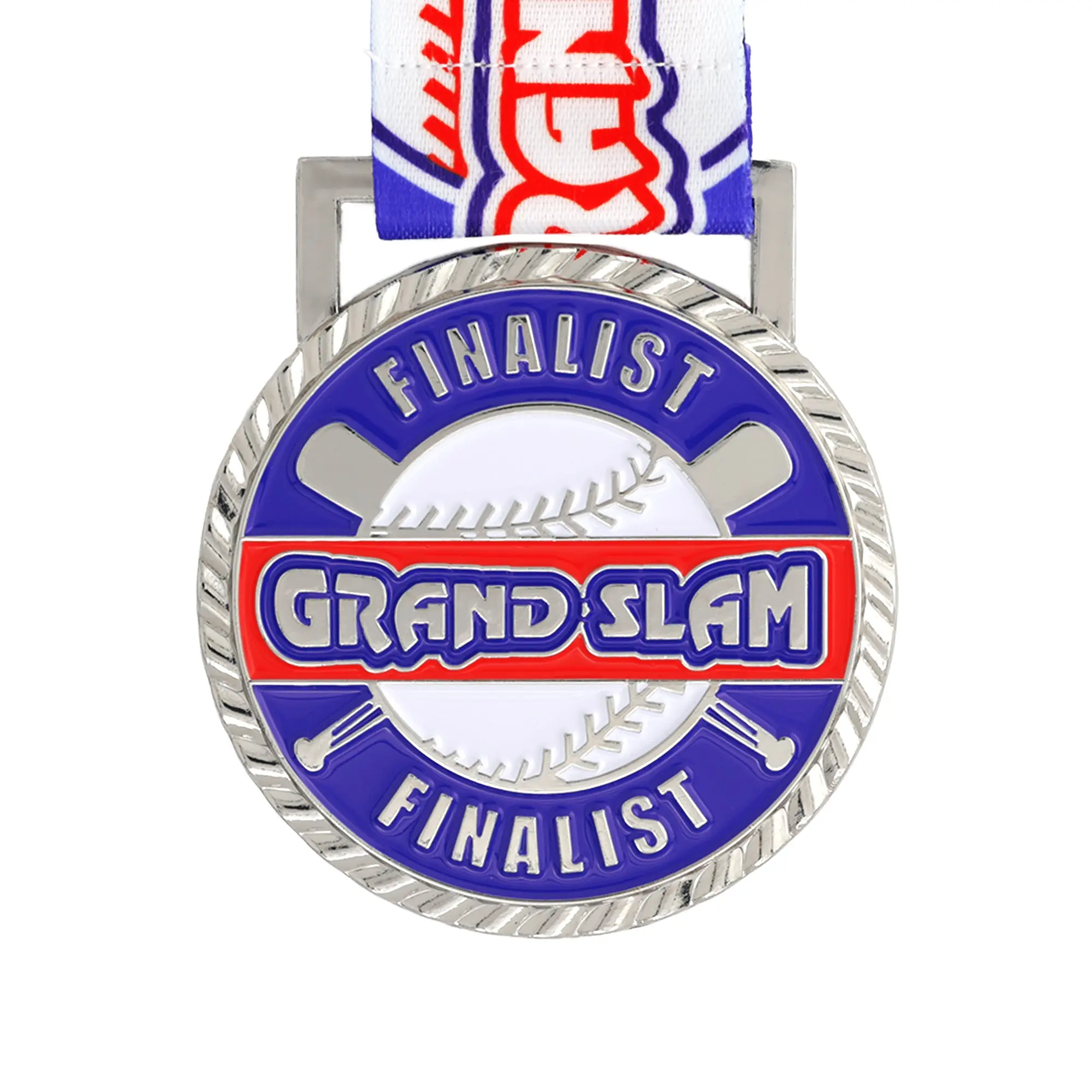 GS27 Silver/Blue&Red Finalist Medal