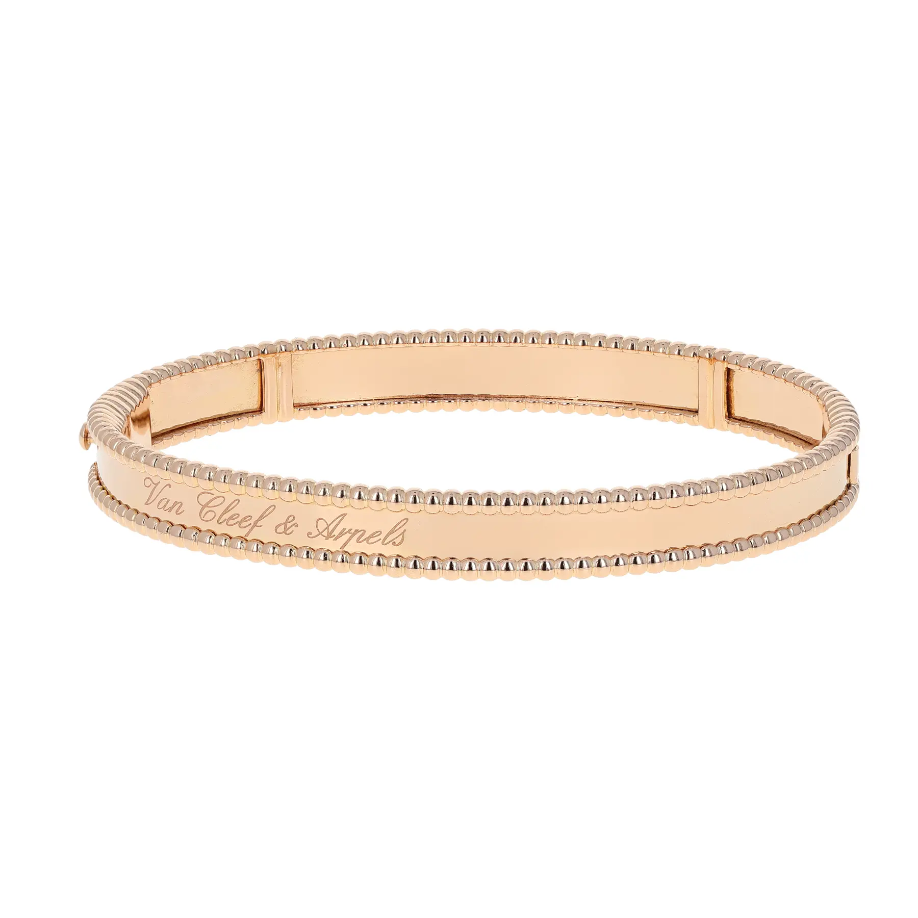 Pre-owned Van Cleef & Arpels Perlée Bangle Bracelet