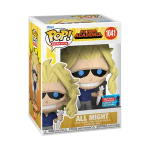 Funko Pop! My Hero Academia - All Might with Bag and Umbrella #1041 (2021 Fall Convention) Exclusive (Sticker may vary) Collectible Pop Vinyl Figure