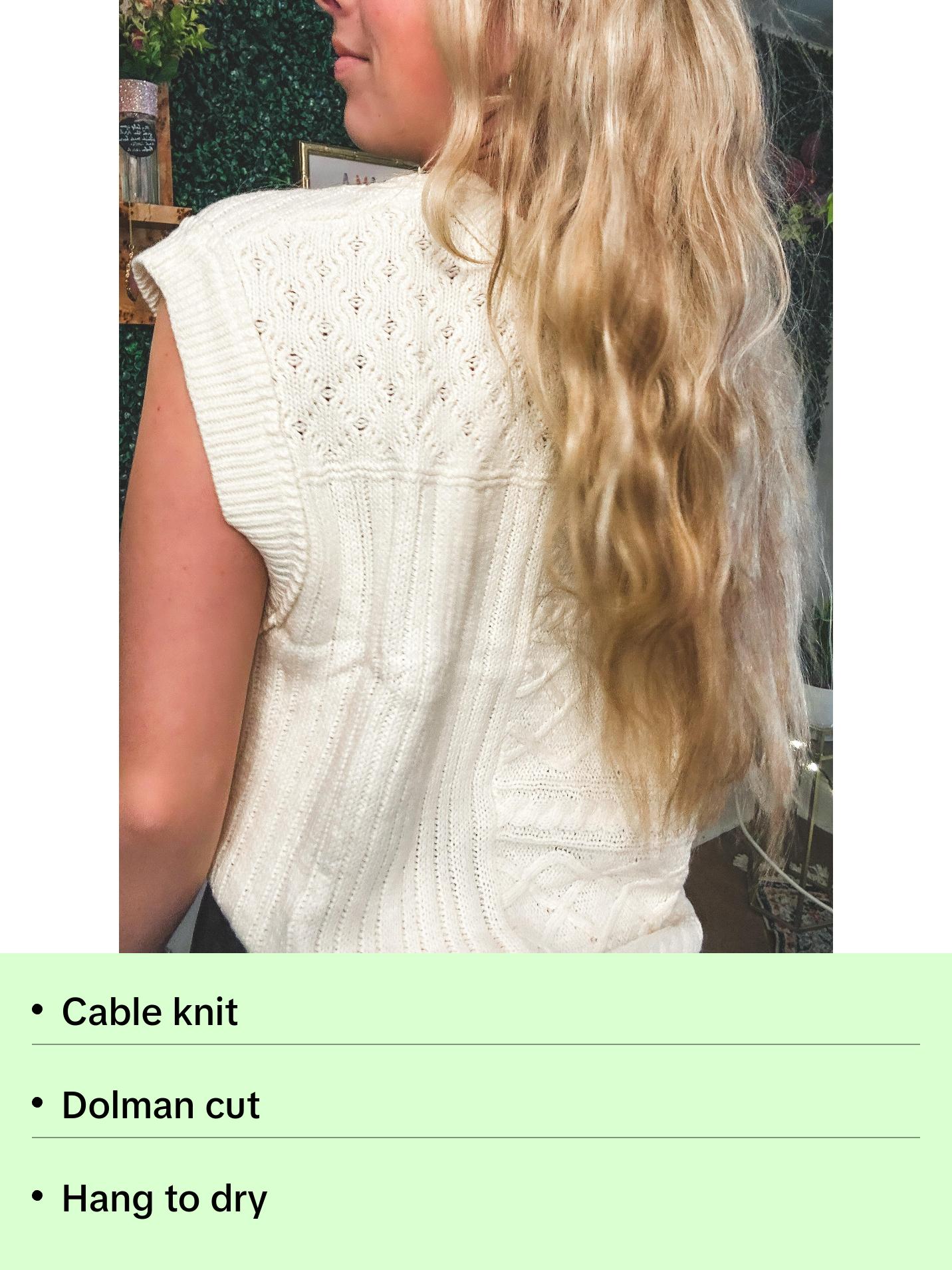 Southern Charm Cap Sweater