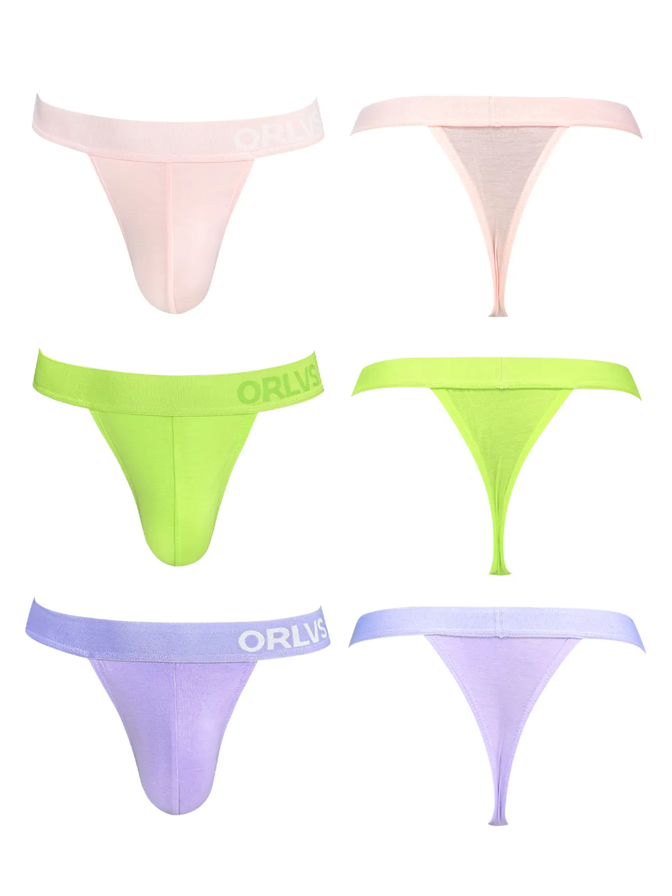 Men's Thongs Underwear Pouch G-String Athletic Supporter 3D cut pouch low-rise design, comfortable fit suitable for everyday wear and an active lifestyle.