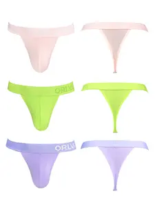 Men's Thongs Underwear Pouch G-String Athletic Supporter 3D cut pouch low-rise design, comfortable fit suitable for everyday wear and an active lifestyle.