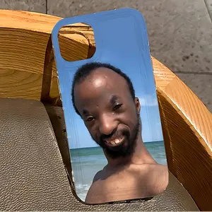 Funny Ugly Man Tease Friends Pattern Cellphone Smartphone Phone Case, Soft Tpu Casing Protective Back Cover, Compatible with iPhone 17 16e 16 15 14 13 12 11 Pro Max Mini Air XR XS X 7 8 Plus Accessories