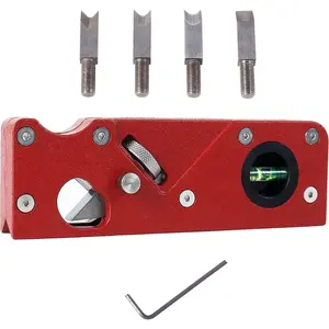 Chamfer Plane for ,Woodworking Hand Planer for Quick Edge Planing and radian Corner Plane Trimming,Four siaeTypes of  Heads,Woodworking Tools for Professional Woodworkers and Beginners