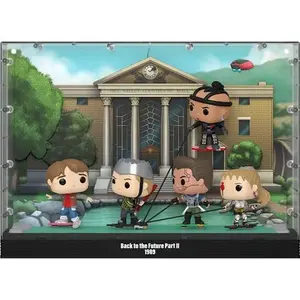 Back to the Future Part II Hoverboard Chase Deluxe Funko Pop! Moment with Case #11